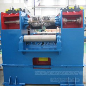 h-beam flange straightening machine